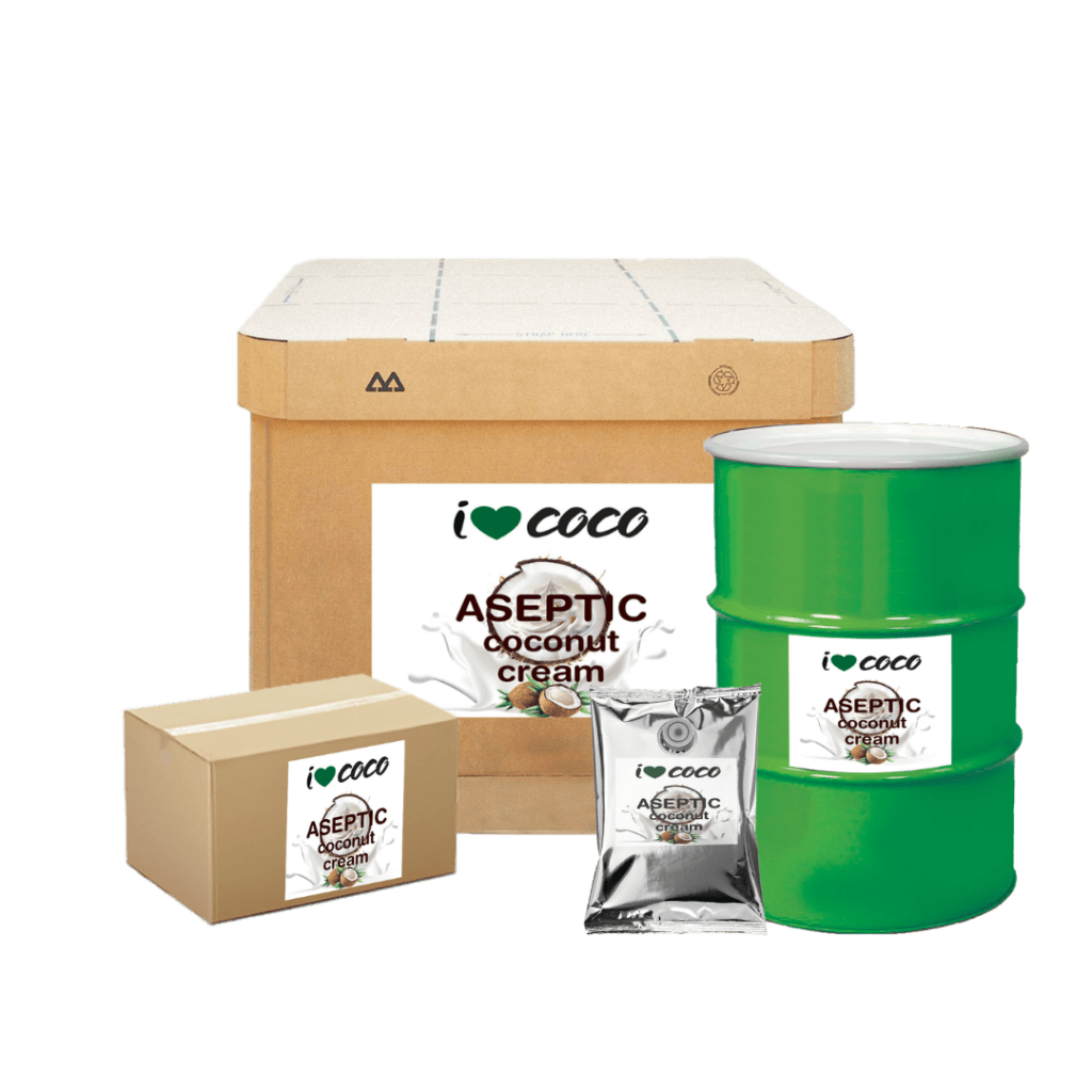 Organic Aseptic Coconut Cream - Rich and Creamy for Culinary Use