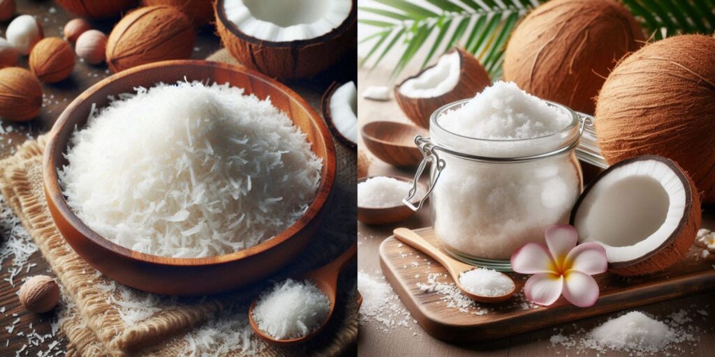 what is desiccated coconut and highlighting its versatility in various applications beyond cooking.
