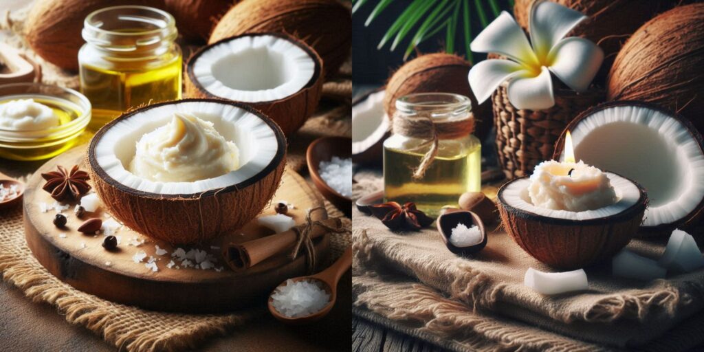 Coconut butter vs coconut oil comparison with health and beauty benefits