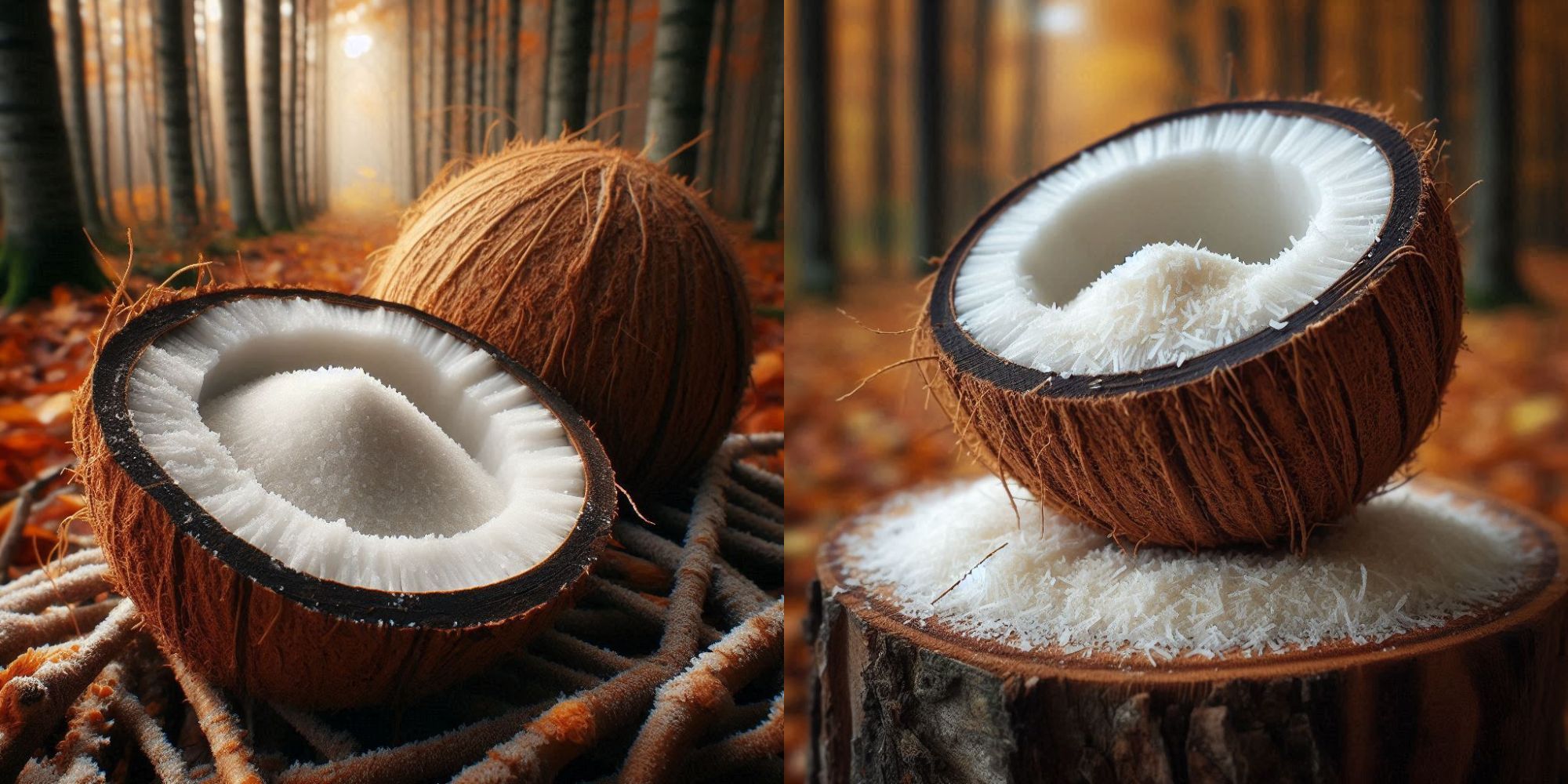 Desiccated coconut in a bowl, highlighting its culinary and nutritional uses